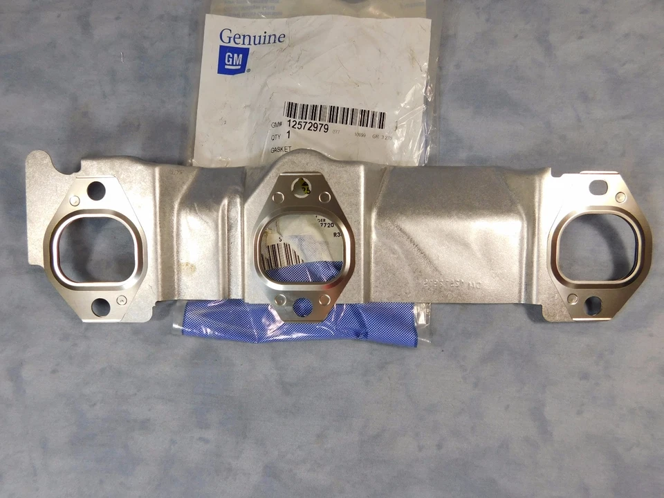 12572979 NEW OEM GM EXHAUST MANIFOLD GASKET BUICK CHEVROLET OLDSMOBILE PONTIAC  - Image 1 of 1