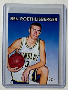 Ben Roethlisberger Limited Edition Artist Signed "Findlay HS" Trading Card 1/10 - Picture 1 of 2
