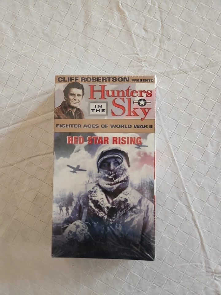Hunters in the Sky VHS Tape Fighter Aces of World War II Red Star Rising Vol 7 - Image 1 of 1