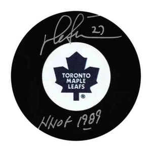 Darryl Sittler Autographed Toronto Maple Leafs Puck - Picture 1 of 1