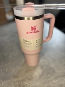 Stanley Quencher H2.0 Flowstate 40oz /1,18 l Becher mit Strohhalm und Box Pink - Bild 1 von 6