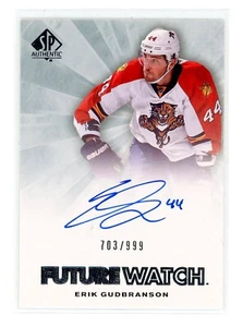 2011-12 SP AUTHENTIC #235 FUTURE WATCH ROOKIE AUTO 703 /999 ERIK GUDBRANSON - Picture 1 of 1