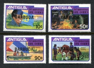 Barbuda 517-520 Estampillada sin montar o nunca montada $10.0 Guías para niñas del año 50. 1981. Irene Joshua, x44578 - Imagen 1 de 1