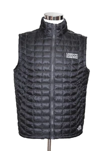 The North Face Thermoball Golf Weste Stepp Puffer Jacke L schwarz Firmenlogo - Bild 1 von 7