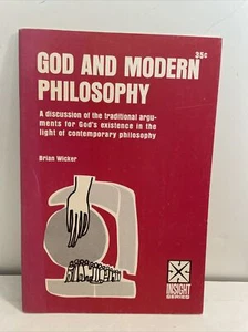 BRIAN WICKER: God & Modern Philosophy; Arguments God's Existence, Study Club - Imagen 1 de 10