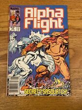 RARE Vintage 1985 Marvel Comics Alpha Flight #23 1st App of Tanaraq/Caliber! B2