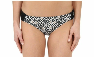 Traje de baño inferior de bikini Athena Gold Coast Geo para mujer talla 14 negro beige estampado Foto 1 de 4