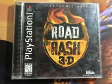 Road Rash 3D (Sony PlayStation 1, 1998) PS1 Black Label - Complete Tested