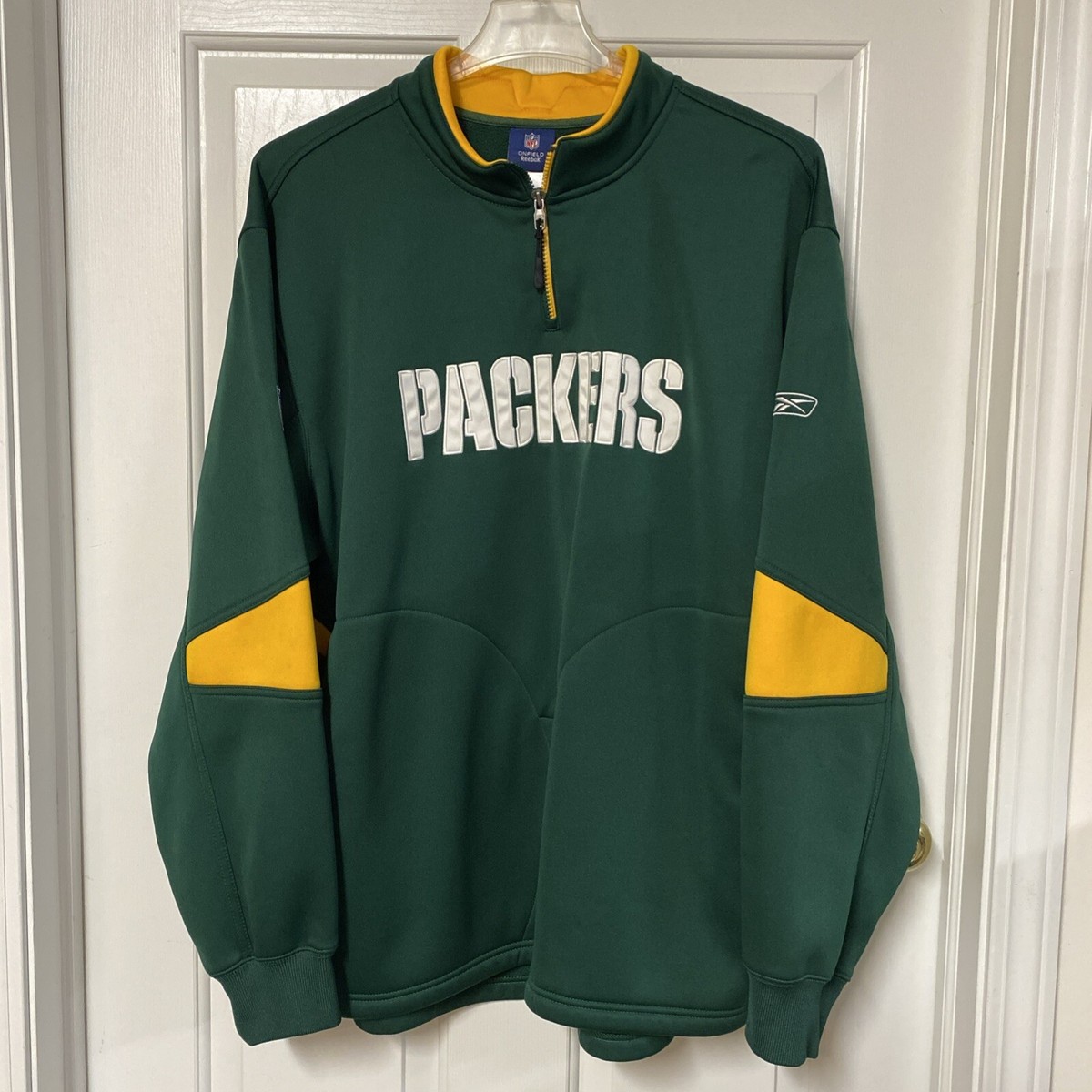 NFL Reebok packers スウェット　Eve 花嵐 NFL Reebok packers スウェット Eve 花嵐 - トップス新 モデル