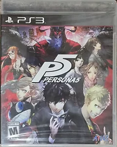 Persona 5 (Sony PlayStation 3, 2017) Nuevo, Sellado de Fábrica-- ¡Disco Suelto! - Imagen 1 de 19