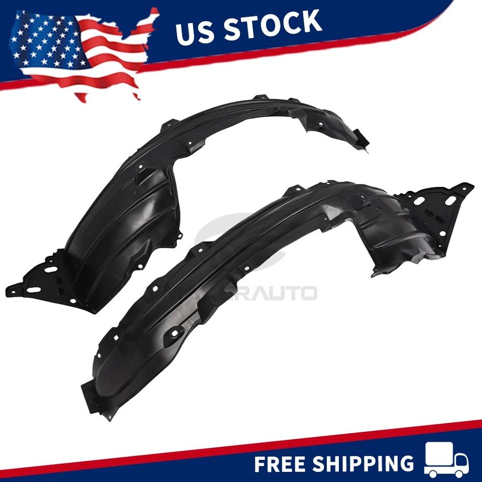 Front Fender Liner Set Splash Shield Left+Right Side For Honda CR-V 2017-2022 Foto 1 de 4