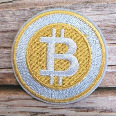  Logo Crypto Fomo Crypto Moneda Bordado Hierro en Parche Foto 1 de 2