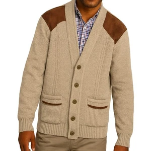 Vintage Club John Mols France Wool Blend Sweater Cardigan Grandpacore Dadcore - Bild 1 von 17