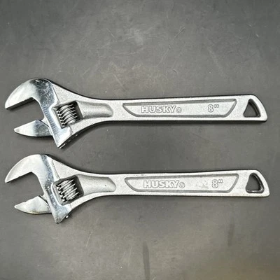 Lot Of 2 Husky Double Speed Adjustable Wrench 8" 857369 200mm - Image 1 of 2