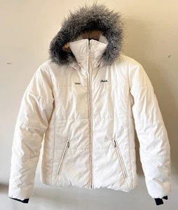 Columbia - Notre Dame Irish - White Puffer Coat - Hooded - Women's Large - NCAA - Bild 1 von 21