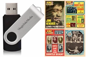Pop Rock Jeunesse - French Canadian Music Magazine (1972-1978) -16 Ausgaben auf USB - Bild 1 von 24