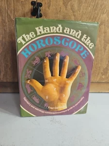 The Hand and the Horoscope by Fred Gettings - Palmistry Astrology 1973 First Ed. - Picture 1 of 8