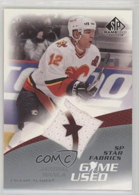 2003-04 SP Game Used Edition SP Star Fabrics Jarome Iginla #100 HOF - Image 1 of 2