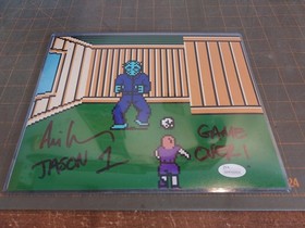 Ari Lehman Signed Friday The 13th Nintendo NES Photo Game Over JSA