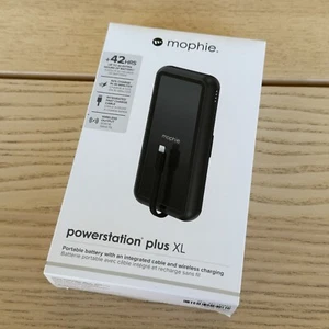 Mophie Powerstation Plus XL 8,000 mAh Battery Pack Wireless Charger for iPhones - Picture 1 of 8