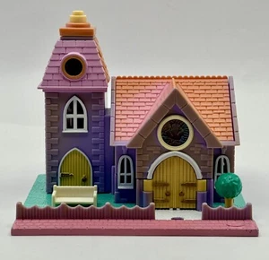 Polly Pocket Wedding Chapel Church Vintage 1993 Bluebird Light Up Working - Bild 1 von 15