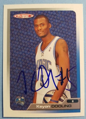 Keyon Dooling Orlando  Magic 2006 Topps #228 Autographed Basketball Card  - Image 1 of 2
