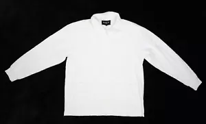 Royalty By Maluma Crown Embossed French Terry Jacket Zip Up Antique White Mens L - Picture 1 of 10