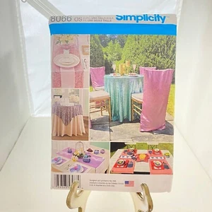 #8066 Simplicity Entretenimiento Accesorios Patrón de Costura - Imagen 1 de 4