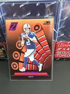 Matt Ryan 2022 Panini Zenith No Huddle #55 Indianapolis Colts - Picture 1 of 2
