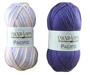 🧶Cascade Yarns Pacific Lot of 2 Skeins ~Wool Blend~100g/213 Yards Discontinued - Picture 1 of 9