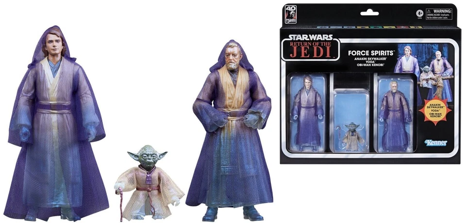 Hasbro Star Wars The Black Series - Force Ghosts 3-Pack Action Figure