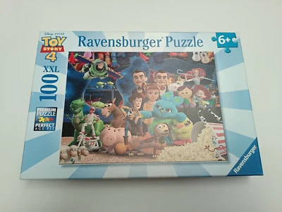 PUZZLE RAVENSBURGER TOY STORY 4 A LA RESCOUSSE ! 100 PIECES XXL - Photo 1/4