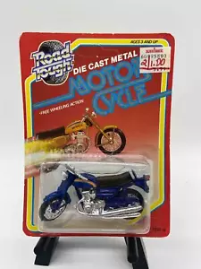 Yat Ming Road Duro Metallo Fuso Moto Blu Honda Sigillato 1331-4 - Foto 1 di 1