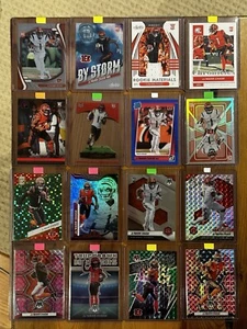 (33) Ja’Marr Chase Cincinnati Bengals Rookie Lot mit Buntglas SP / Patch - Bild 1 von 19