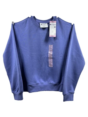 Sudadera polar azul Champion XS Stone Crush para mujer nueva con etiquetas Foto 1 de 4