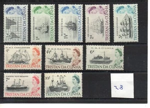 Tristan Da Cunha) ( 28) - 1965 - Definitive selection - mint - SG Cat £26 - Picture 1 of 1