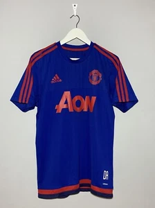 Manchester United Adidas Y2k Streetwear Training Football Shirt Soccer Jersey - Picture 1 of 11