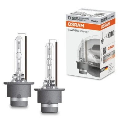 OSRAM XENON XENARC® D2S SCHEINWERFER CLASSIC LAMPE BRENNER 66240CLC 2x - Bild 1 von 4