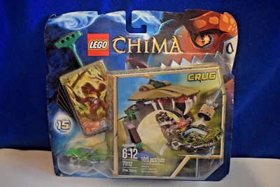 LEGO CHIMA Brand New Sealed Retired  Set CRUG # 70112 CROC CHOMP 109pcs 6-12 NIP - Image 1 of 4