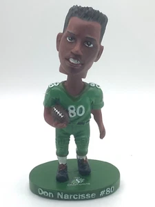 Don Narcisse CFL Saskatchewan Roughriders Alumni Mini Bobble Head Bobblehead - Bild 1 von 4