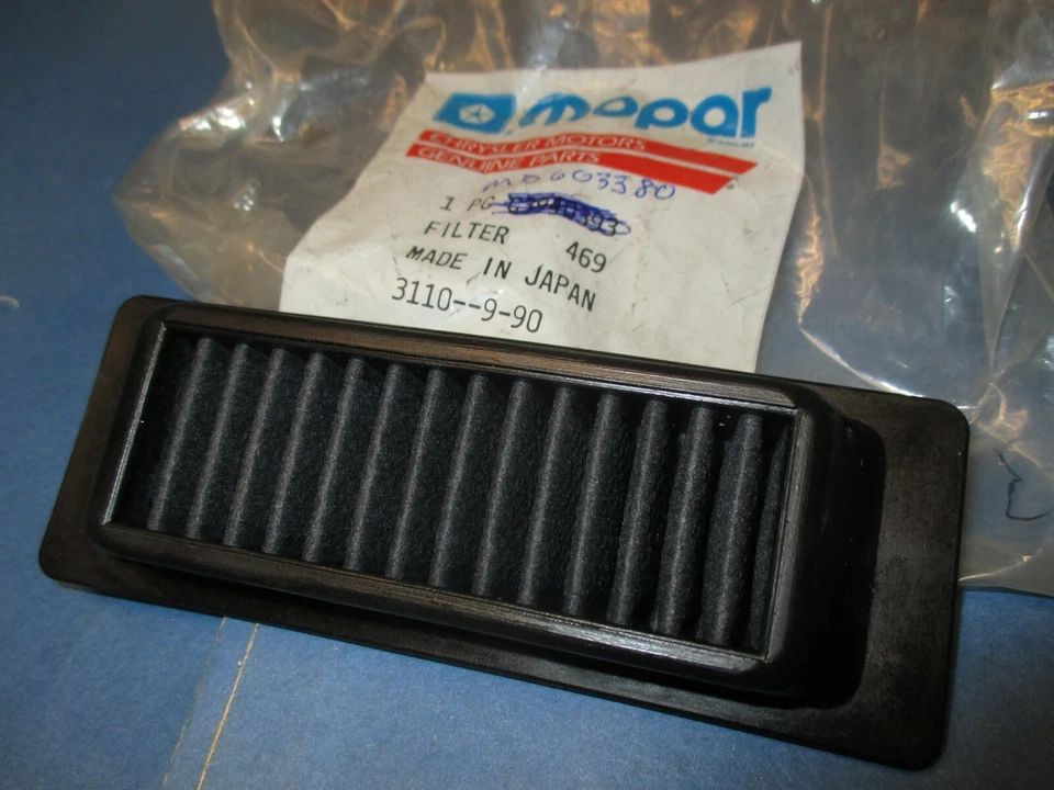 FILTRO PARA FILTRO DE AIRE AIRE AIRE SECUNDARIO N.O.S.1980 DODGE COLT MODELOS MD603380 Foto 1 de 1