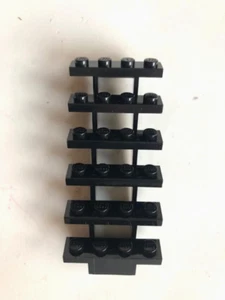 LEGO Parts: Open Stairs, Staircase, Black, Part # 30134 - Picture 1 of 1