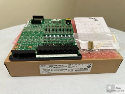 IP4WW-008E-A1 NEC SL-1000 8-PORT HYBRID EXTENSION CARD 1101032 BE110251 NEW! - Image 1 of 4