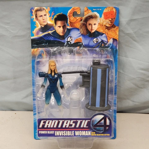 Power Blast INVISIBLE WOMAN 2005 Fantastic Four Toy Biz Marvel Legends NEW NOS Cover