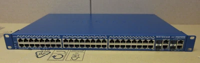Netgear ProSafe FSM7352S 48-Port 10/100 RJ-45 4-Port 1G SFP Combo Managed Switch - Image 1 of 4