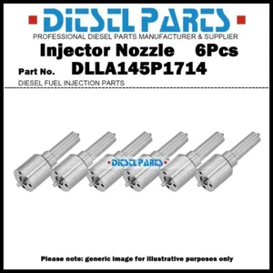6x Fuel Injector Nozzle Tips DLLA145P1714 for Cummins 0445120133 4993482 3965749 - Picture 1 of 1