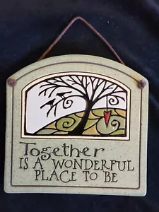 The Potter's Shed by Michael Macone Hanging Wall Plaque NEW! - Picture 1 of 3