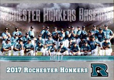2017 Rochester Honkers Team Issue #1 Team Photo - NM Baseball Card