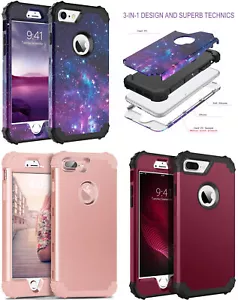 Per iPhone 7/8/7 Plus/8 Plus/SE 2020/SE 2022 custodia resistente agli urti - Foto 1 di 27