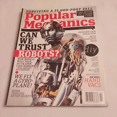 2010 February, Popular Mechanics Magazine, Can We Trust Robots? (CP165) - Image 1 of 3